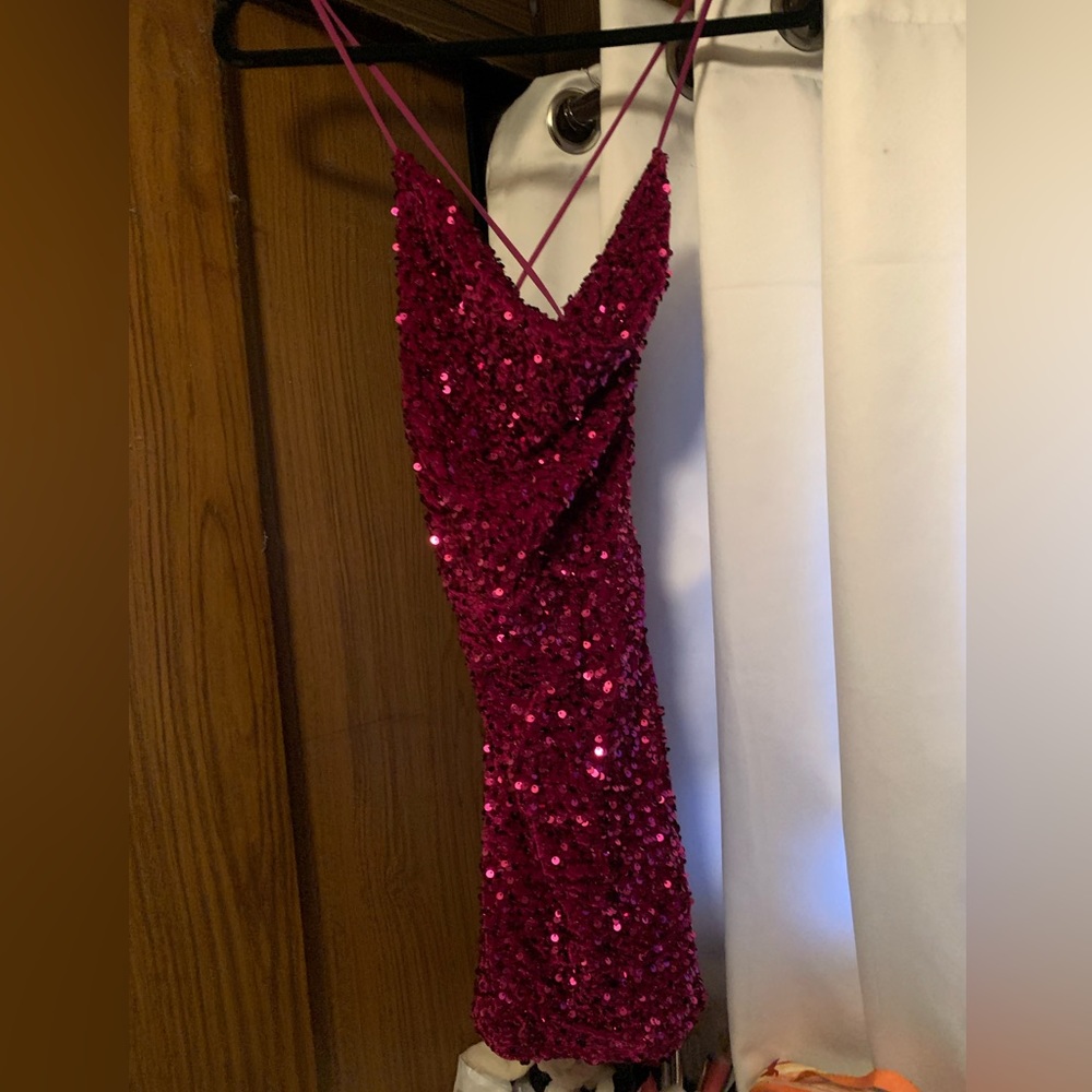 Lucy in the sky homecoming dress medium fits like a small All sales are final